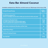 OKONO Gluten Free Almond & Coconut Keto Bar 40g