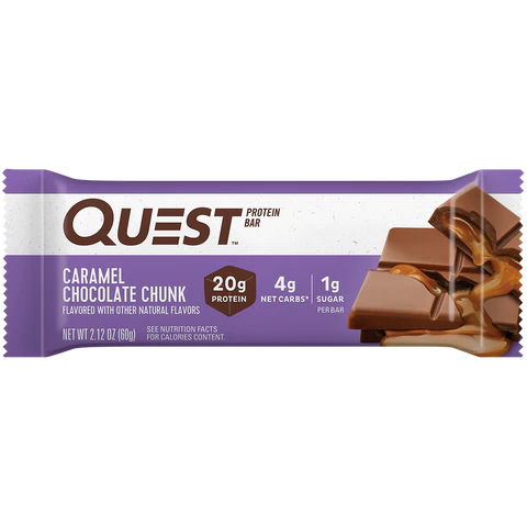 Quest Caramel Chocolate Chunk Bar 60g