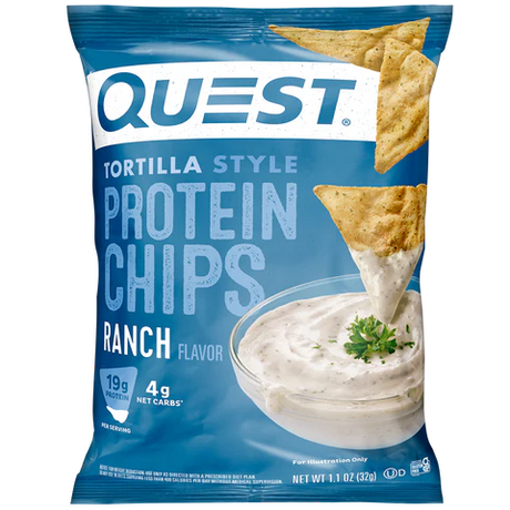 Quest Tortilla Style Protein Chips Ranch 32g