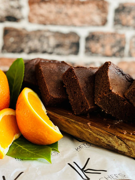 Seville Orange & Dark 90% Belgium Chocolate Brownie 6/8 Portions