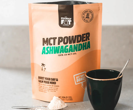 The Friendly Fat Company MCT-Powder Ashwagandha 260g