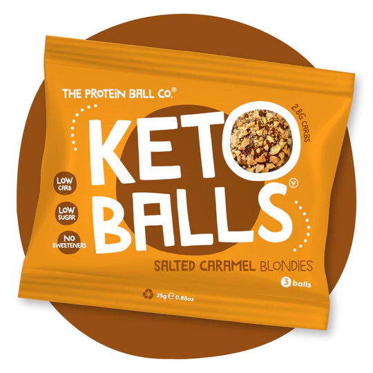 The Protein Ball Salted Caramel Keto Balls (Pack of 2)