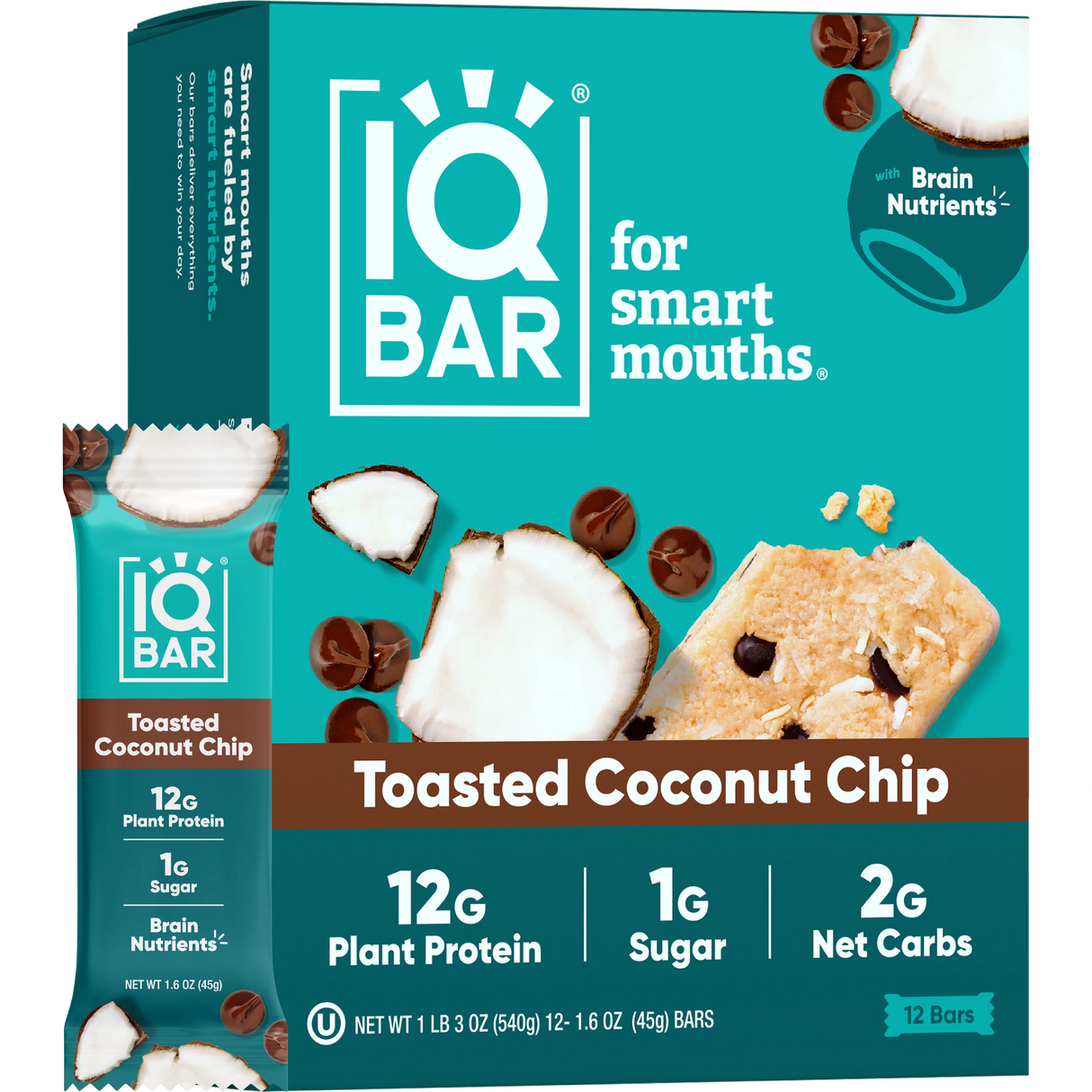 Toasted Coconut Chip | Brain + Body Keto Protein Bar