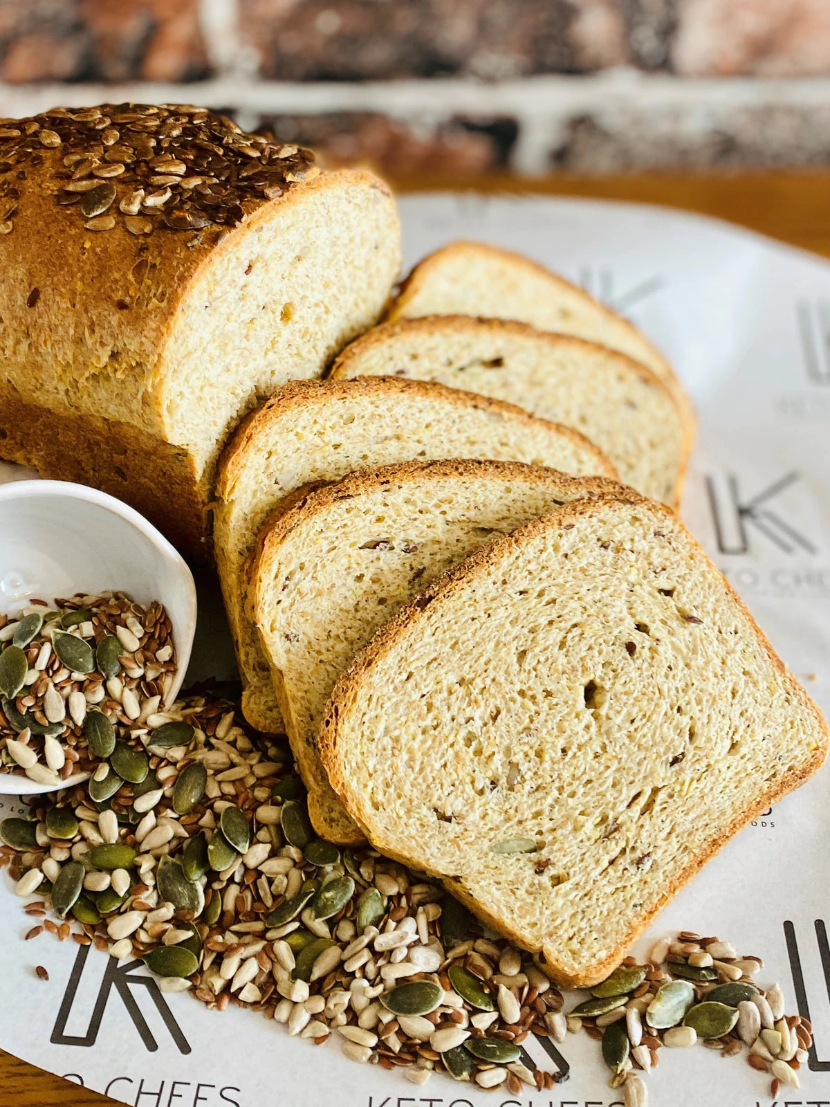 Ultra Low Carb Multiseed Rustic Loaf 600g