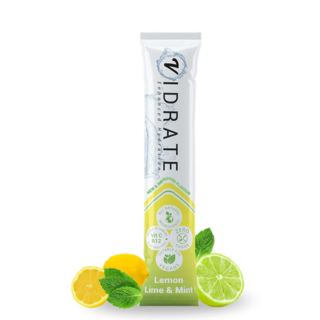 Vidrate Lemon, Lime & Mint Hydration Powder With Electrolytes 1 Sachet