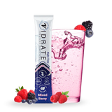 Vidrate Night Time Mixed Berry Hydration Powder With Electrolytes 10 Sachets