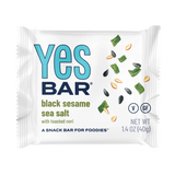 YES Bar® Black Sesame Sea Salt - Gourmet Plant-Based Snack Bar