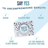 YES Bar® Black Sesame Sea Salt - Gourmet Plant-Based Snack Bar