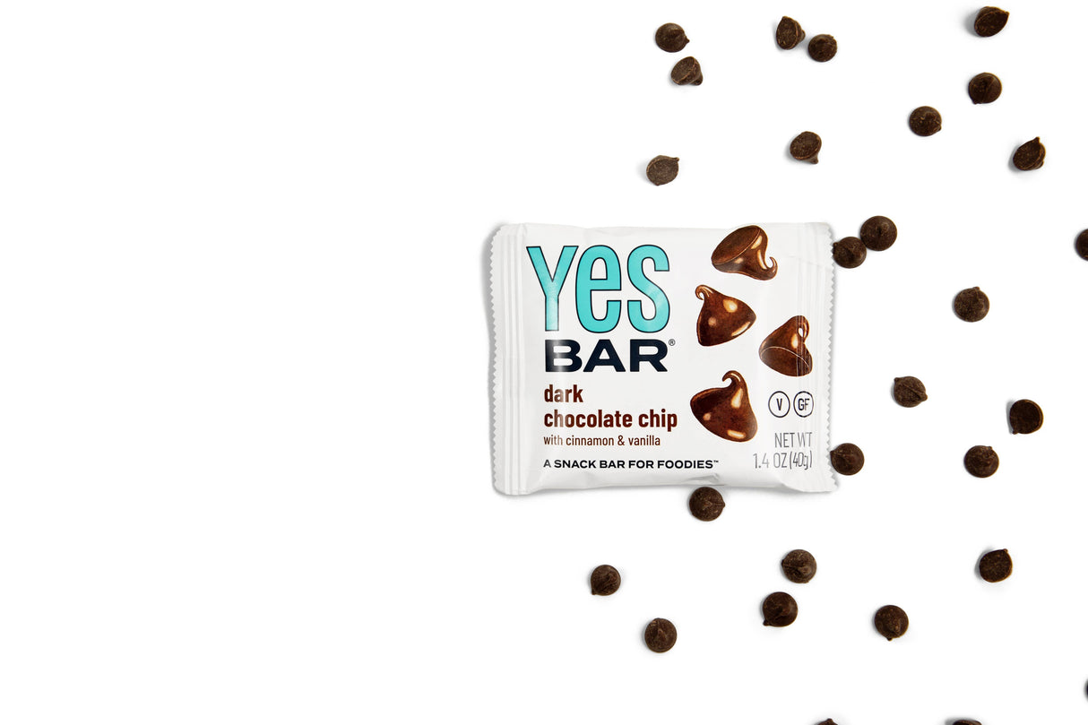 YES Bar® Dark Chocolate Chip - Gourmet Plant-Based Snack Bar
