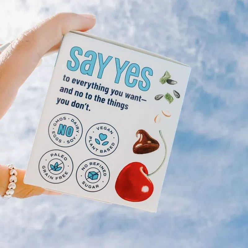 YES Bar® Peanut Butter Dark Chocolate - Gourmet Plant-Based Snack Bar - Individual Bar