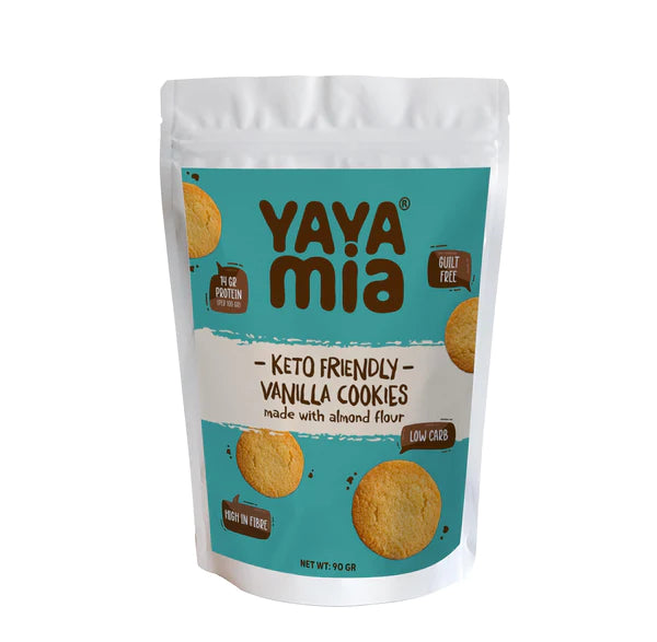 Yayamia Gluten Free Vanilla Cookies 90g