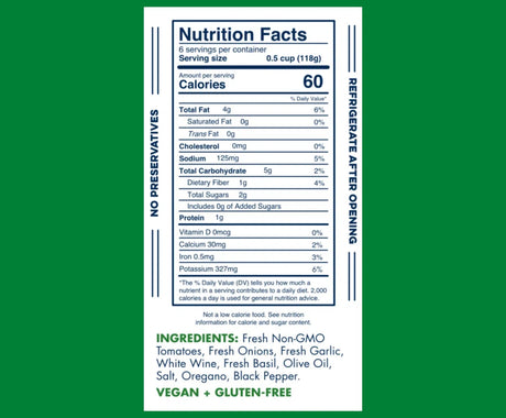 Yo Mama's Foods Basil Sauce 708g