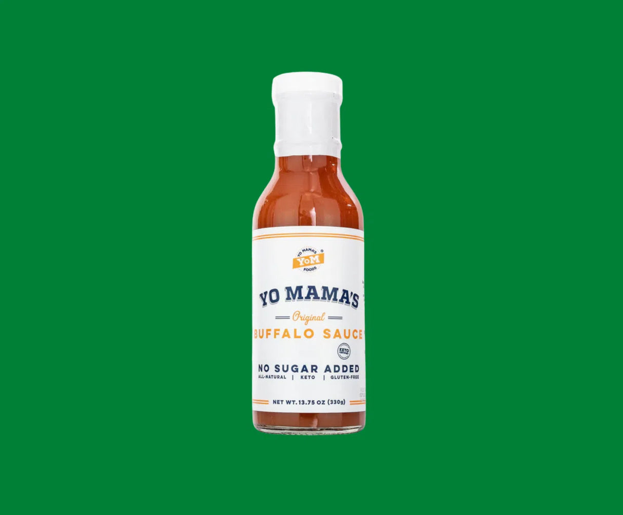 Yo Mama's Foods Buffalo Sauce 330g - No Added Sugar