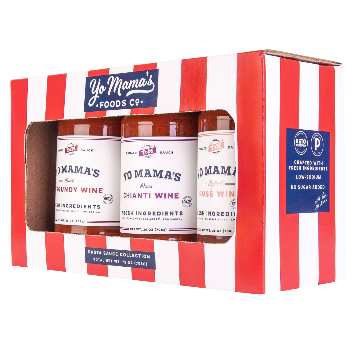 Yo Mama's Wine Gift set